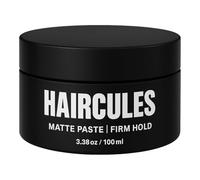 Haircules Pasta mate para el cabello, fuerte sujeción, sin brillo, definición y textura duraderas, masilla para el cabello no grasosa para hombres, sin caspa, funciona en todo tipo de cabello