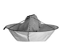 Haircut Cape, Salon Grade Hairdressing Umbrella, Full Coverage Styling Cloak for Men, Portable Reusable Hair Cutting Cape, Adjustable Neck Closure Professional Barber, Hairdresser Tool for Kids Women