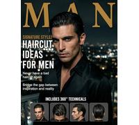 Haircut Ideas for Men: Best Haircuts for Every Face Shape - The Ultimate Visual Guide to Hairstyles, Cinematic Looks with 360° Studio Angles for Barbers and Clients