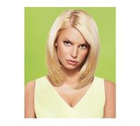 hairdo from Jessica Simpson and Ken Paves 10" Vibralite Synthetic Clip-In Extension, Straight, Ginger Blonde by HairDo