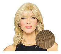 Hairdo Topper Stylish Wave Rubio Oscuro - tupé con olas