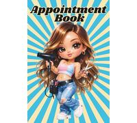 Hairdresser Appointment Book: Daily Salon Planner with Hourly Schedule, Client Details, Notes & Payments | 200-Page Professional Stylist Organizer