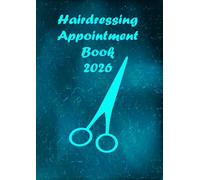 Hairdressing Appointment Book 2026: Daily Planner-1 Page/Day for 3 Employees | Client Appointment Scheduler for Hairdressers, Barbers, and Beauty ... AM to 9:00 PM with 15/30/45 Minute | A4 Size