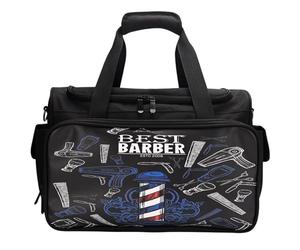 Hairdressing Tools Bag, Large Capacity Barber Organizer, Multicompartment Design 15.75x9.06in, Salon Equipment, Sturdy Salon Shoulder Bag for Cosmetics, Lipstick, Eye Shadow