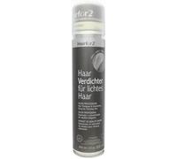 Hairfor2 Spray espesante contra el cabello claro | Polvo capilar | Cabello disperso | Rellenador capilar | Caída del cabello | Espesante capilar (300 ml, gris)