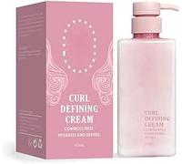 Hairhalo Curl Defining Cream,Curl Defining Cream,Curl Cream for Curly Hair Anti Frizz,Hair Halo Curl Defining Cream,Moisturizing, Smoothing for Curly & Wavy Hair (1 pcs)