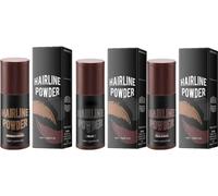 Hairline Powder,Hairline Instant Filling Powder,Natural Waterproof Quick Cover Hair Root Concealer,Sponge Pen Natural Shade Hairline for Thinning Hair (Mixed 3pcs)