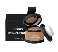 Hairline Powder Root Cover Up - Waterproof Hair Root Concealer Powder With Applicator, Instant Hairline Filler For Gray Coverage Hair Volume Boost, Long Lasting Haiir Texture Powdere For Men Women