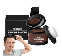Hairline Powder Root Cover Up - Waterproof Hair Root Concealer Powder With Applicator, Instant Hairline Filler For Gray Coverage Hair Volume Boost, Long Lasting Haiir Texture Powdere For Men Women