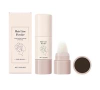 Hairline Powder Stick,Cubre Rápidamente la Línea del Cabello, Retoque de Raíces y Polvo Capilar Portátil,Corrector de Raíces de Cabellos Gris,para Cubrir las Canas y el Cabellos Ralo (C)