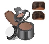 Hairline Retoca Raíces Polvo de Línea de Cabello Natural para Cubrir Sombras y Rayitas - Maquillaje Capilar Resistente al Agua (Marrón)