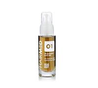 HAIRMED - O1 Aceite para Cabello Seco - Brillo Inmediato para un Cabello Suave y Sedoso con Aceites de Argán, Macadamia y Jojoba - 30 ml