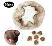 Hairnets, Hair Bun Holder Ballet Elastic Edge Hair Net Cap Holder for Ballet, Dance, Nurse and so on (Light Brown)