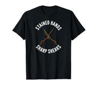 Hairstylist Stained Hands Sharp Shears Cosmetologist Camiseta