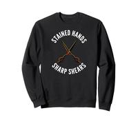 Hairstylist Stained Hands Sharp Shears Cosmetologist Sudadera