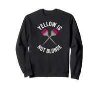 Hairstylist Yellow Is Not Blonde Hair Colorist Dye Brush Sudadera