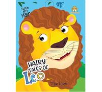 Hairy Tales Of Leo The Lion Interactive Bedtime Story with Colourful Hair - Early Learning Books for Kids 4+ Years - Swish My Hair Books