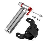 HAISENG 1 adaptador de CO2 para bicicleta, inflador de bicicleta, tubo de neumático de aluminio, no cartuchos de CO2