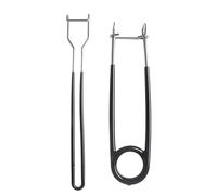 HAISENG 2 extractores de anzuelos de pescado, esparcidor de boca de pez, abridor de boca de acero inoxidable, herramienta de pesca para extracción de anzuelos, equipo de pesca profesional