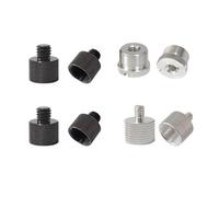 HAISENG 8 adaptadores de conector de rosca de 5/8 a 1/4 a 3/8 para cámara réflex digital, soporte de micrófono, trípode, adaptador de clip portátil para exteriores