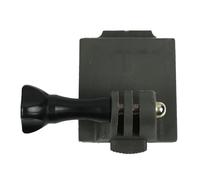 HAISENG Adaptador de soporte de cámara de montaje fijo para casco para adaptador de soporte de acción rápida MICH