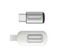 HAISENG Adaptador remoto IR en miniatura, interfaces tipo C, adecuado para múltiples electrodomésticos, control de dispositivos domésticos, tamaño de bolsillo, controlador IR para electrodomésticos