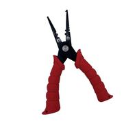 HAISENG Alicates de pesca portátiles de acero inoxidable para quitar anzuelos y dividir, tijeras de acero inoxidable resistentes al óxido