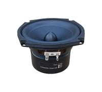 HAISENG Altavoces cuadrados de graves de grado audiófilo de 5.25 pulgadas, diseño de alta fidelidad, construcción de goma de metal, amplia compatibilidad, altavoces cuadrados de subwoofer