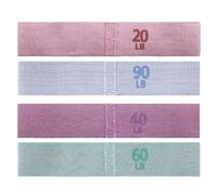 HAISENG Banda de ejercicio antideslizante de durabilidad, múltiples niveles de resistencia, opción de color, entrenamiento de fitness, equipo de tonificación de glúteos, banda antideslizante para