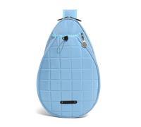 HAISENG Bolsa cruzada para raqueta de tenis y bádminton, resistente al agua, bolsa cruzada para accesorios diarios, pickleball, bádminton, palas