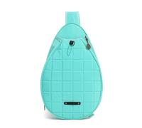 HAISENG Bolsa cruzada para raqueta de tenis y bádminton, resistente al agua, bolsa cruzada para accesorios diarios, pickleball, bádminton, palas