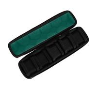 HAISENG Bolsa de almacenamiento portátil de 5 ranuras, impermeable, con forro suave para reloj inteligente, caja de reloj de pulsera, resistente a los golpes