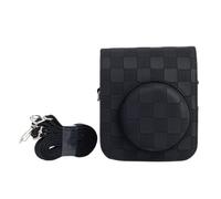 HAISENG Bolsa de hombro pequeña para cámaras Mini12 de poliuretano, bolsa cruzada de alto rendimiento, bolsa de hombro con correa para el hombro, Black