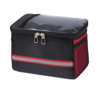 HAISENG Bolsa para manillar de bicicleta de carretera, bolsas grandes de almacenamiento frontal, bolsa de teléfono, bolsa organizadora para bicicleta, bolsa de alimentación frontal