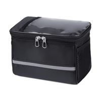 HAISENG Bolsa para manillar de bicicleta de carretera, bolsas grandes de almacenamiento frontal, bolsa de teléfono, bolsa organizadora para bicicleta, bolsa de alimentación frontal