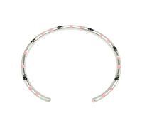 HAISENG Brazalete de cobre ajustable abierto con diseño contemporáneo de goteo, elegante accesorio de muñeca para trajes de moda, joyería de cobre, talla única, como se describe