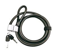 HAISENG Cable de seguridad antirrobo para bicicleta de carretera o motocicleta, de 220 cm, de acero, resistente, antirrobo, para portabicicletas