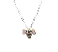 HAISENG Cadena de clavícula de plata de moda, cadena de clavícula, collar con colgante de abeja elegante, collar sorpresa para novia, amiga, cumpleaños, collares para mujer