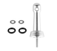 HAISENG Caña de equilibrio de rueda de pesca, balanceadores de carrete de pesca de aluminio, soporte de inserción/tornillo con junta, anillos de goma, fácil instalación