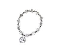 HAISENG Católico Benedict - Joyería de moda ajustable de aleación para exorcismo, joyería religiosa con cuentas para mujeres y hombres, colgante católico