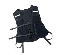 HAISENG Chaleco ajustable para correr con soporte para teléfono, mochilas ligeras reflectantes para exteriores, bolsa de agua reflectante