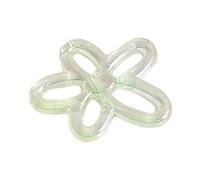 HAISENG Colgantes acrílicos de flores de 5 colores para hacer collares, accesorios de flores acrílicas para hacer pulseras, collares, talla única, como se describe, como se describe