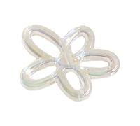 HAISENG Colgantes acrílicos de flores de 5 colores para hacer collares, accesorios de flores acrílicas para hacer pulseras, collares, talla única, como se describe, como se describe
