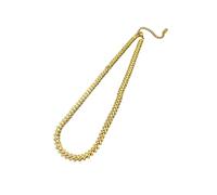 HAISENG Collar simple de espigas de trigo con temática de trigo en acabado dorado/acero, accesorio versátil para cualquier atuendo a la moda, talla única, como se describe, como se describe