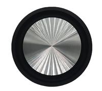 HAISENG Diafragma de cuerno de repuesto para bobinas de voz, altavoz de bobina de voz de sonido de 90/92 mm, aspecto negro