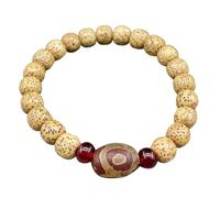 HAISENG Elegante cadena de mano moderna con cuentas de Bodhi, fácil de limpiar, para hombres y mujeres y trajes diarios Bodhi, talla única, como se describe