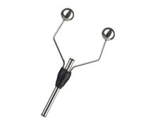 HAISENG Enrollador de bobinas para señuelos, soporte para atar moscas, accesorios para hacer cebos, herramienta de encuadernación, soporte de rosca, bobina fácil de enhebrar