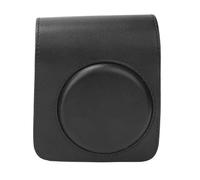 HAISENG Funda protectora para cámara de 70 películas de piel sintética con correa ajustable para el hombro, Black