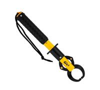 HAISENG Grabador de labios de pesca con escala, aleaciones de aluminio, controladores de peces, pinzas, removedor de enganches, fácil de usar, pinza con clip de escala