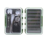 HAISENG Herramienta de corte de pinzas de pesca, kit de herramientas para mosca, accesorios para pinzas, pinzas y aparejos para pinzas, retractor